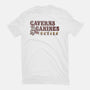 Caverns And Canines-womens fitted tee-kg07