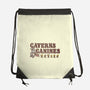 Caverns And Canines-none drawstring bag-kg07