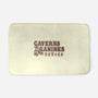 Caverns And Canines-none memory foam bath mat-kg07