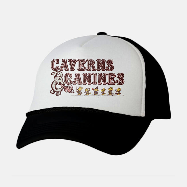 Caverns And Canines-unisex trucker hat-kg07