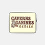 Caverns And Canines-none zippered laptop sleeve-kg07