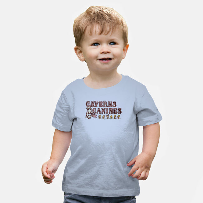Caverns And Canines-baby basic tee-kg07