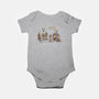 She Turned Me Into A Newt-baby basic onesie-kg07