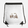 She Turned Me Into A Newt-none drawstring bag-kg07