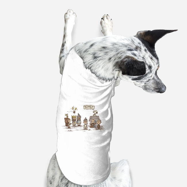 She Turned Me Into A Newt-dog basic pet tank-kg07