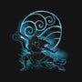 The Water Bender-womens v-neck tee-kharmazero
