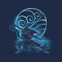 The Water Bender-none removable cover w insert throw pillow-kharmazero