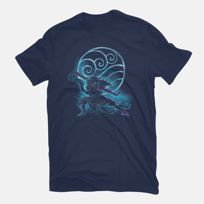 The Water Bender-mens heavyweight tee-kharmazero