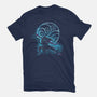 The Water Bender-womens fitted tee-kharmazero