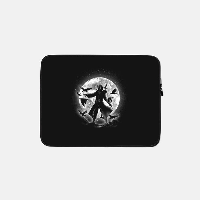 Moonlight Crows-none zippered laptop sleeve-fanfreak1