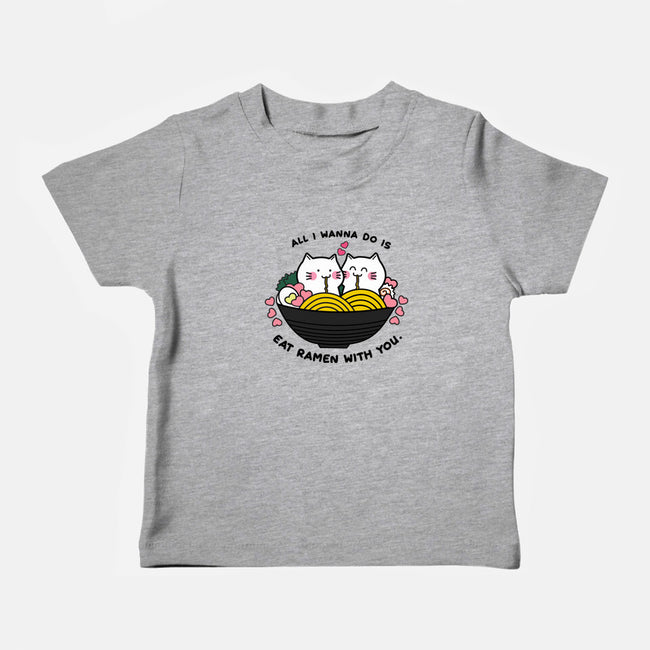 Eat Ramen With You-baby basic tee-bloomgrace28