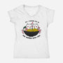 Eat Ramen With You-womens v-neck tee-bloomgrace28