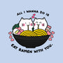 Eat Ramen With You-womens fitted tee-bloomgrace28