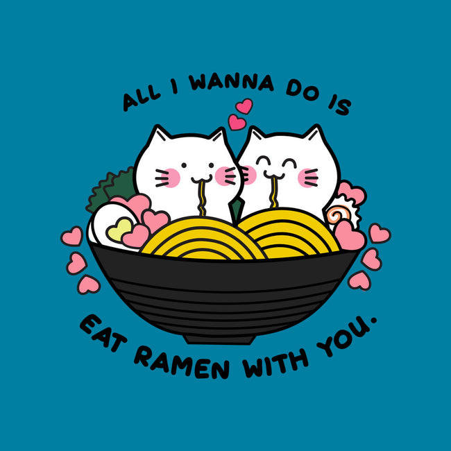 Eat Ramen With You-none glossy sticker-bloomgrace28