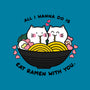 Eat Ramen With You-none removable cover throw pillow-bloomgrace28