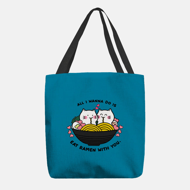Eat Ramen With You-none basic tote bag-bloomgrace28