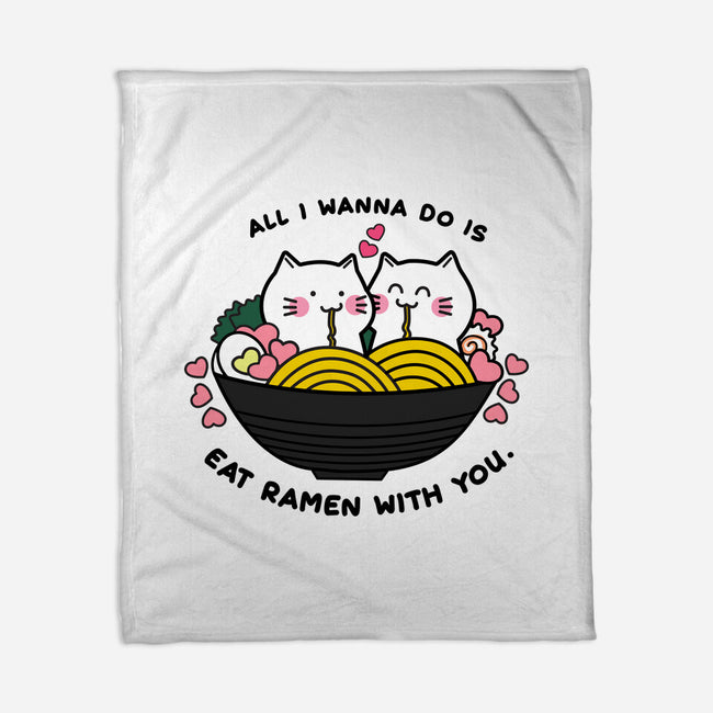 Eat Ramen With You-none fleece blanket-bloomgrace28