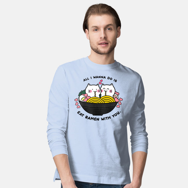 Eat Ramen With You-mens long sleeved tee-bloomgrace28