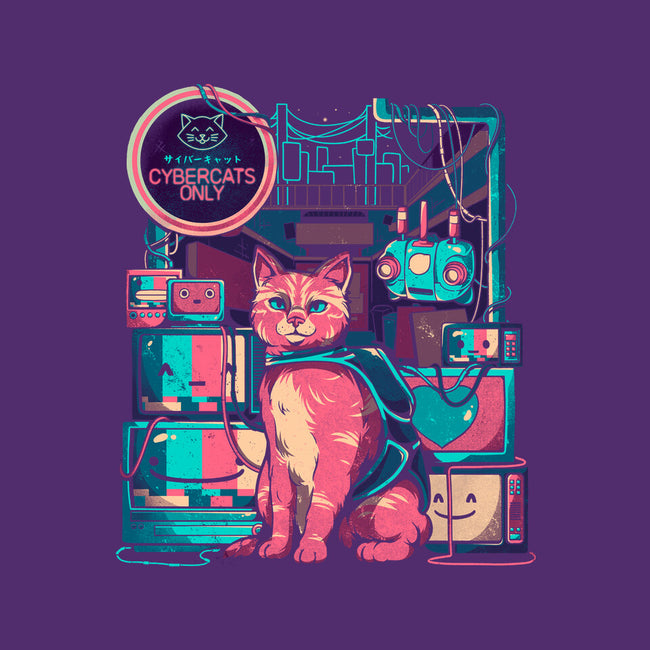 Cybercats Only-youth basic tee-eduely
