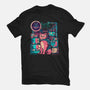 Cybercats Only-womens fitted tee-eduely