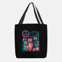 Cybercats Only-none basic tote bag-eduely