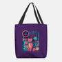Cybercats Only-none basic tote bag-eduely