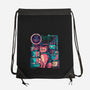 Cybercats Only-none drawstring bag-eduely