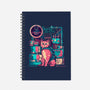 Cybercats Only-none dot grid notebook-eduely