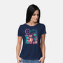 Cybercats Only-womens basic tee-eduely