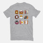 Breakfast Cats-womens fitted tee-Vallina84