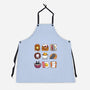 Breakfast Cats-unisex kitchen apron-Vallina84