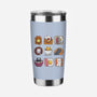 Breakfast Cats-none stainless steel tumbler drinkware-Vallina84