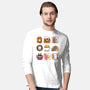 Breakfast Cats-mens long sleeved tee-Vallina84