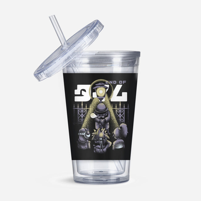 End Of Time-none acrylic tumbler drinkware-Sketchdemao