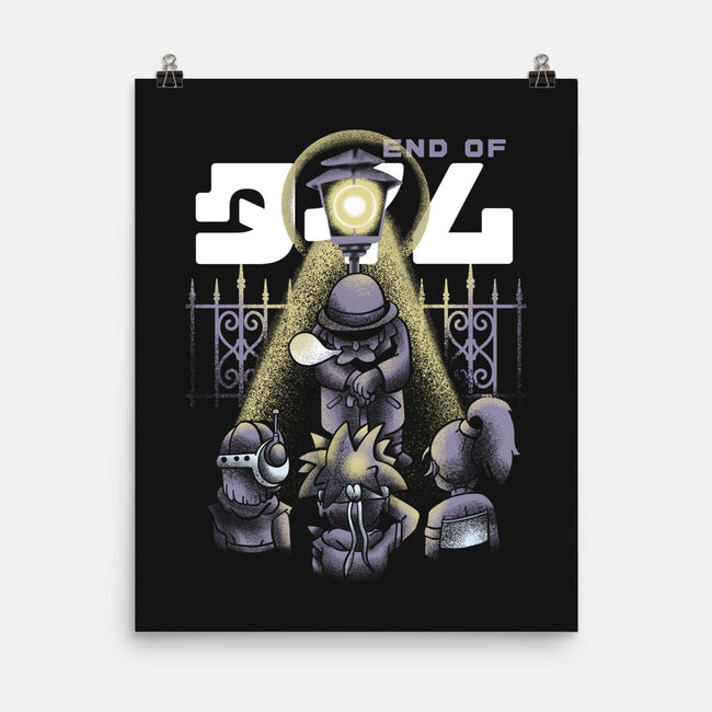 End Of Time-none matte poster-Sketchdemao