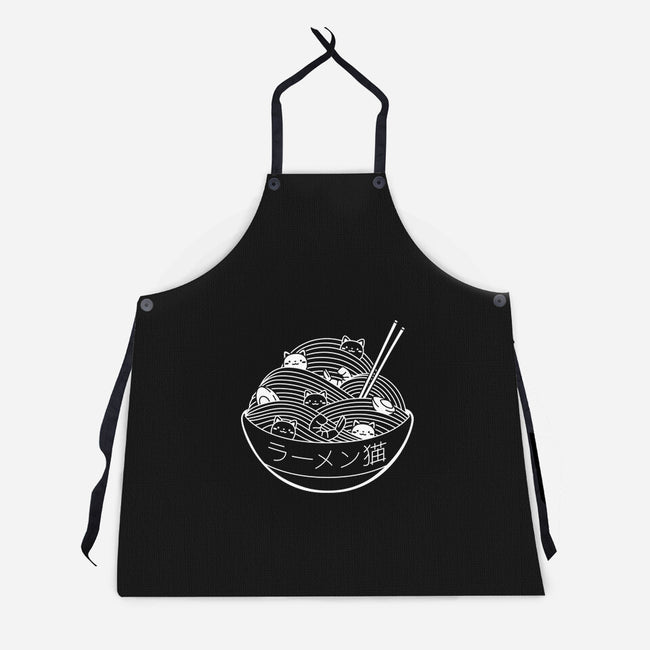 Ramen Lines-unisex kitchen apron-tobefonseca