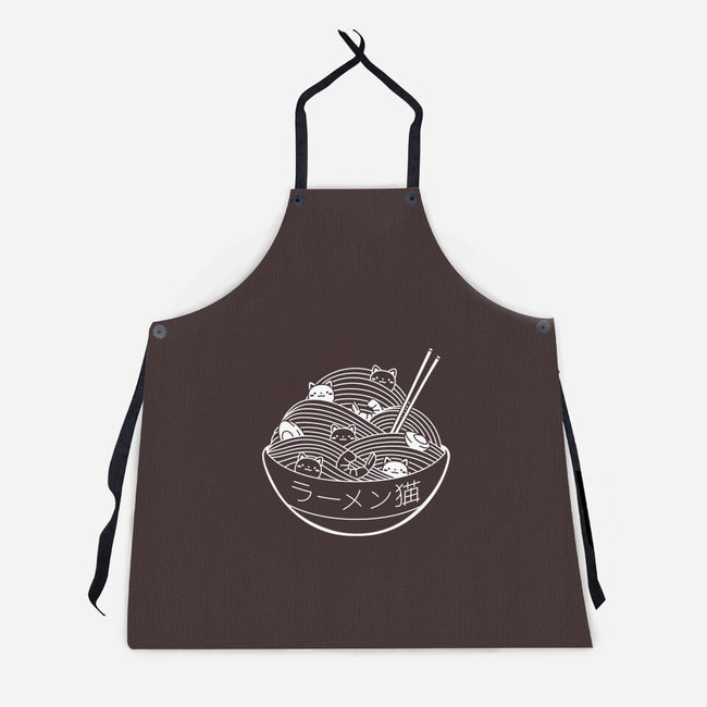 Ramen Lines-unisex kitchen apron-tobefonseca