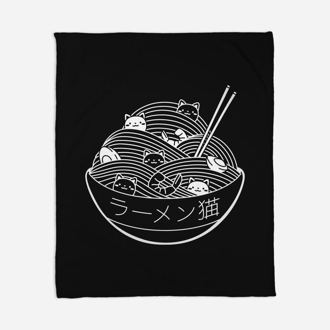 Ramen Lines-none fleece blanket-tobefonseca