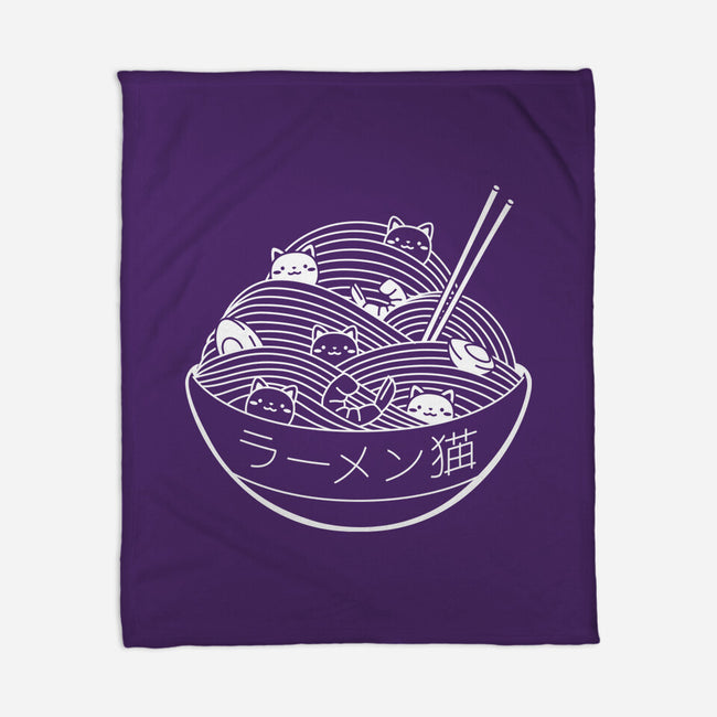 Ramen Lines-none fleece blanket-tobefonseca