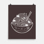 Ramen Lines-none matte poster-tobefonseca