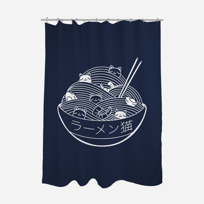 Ramen Lines-none polyester shower curtain-tobefonseca