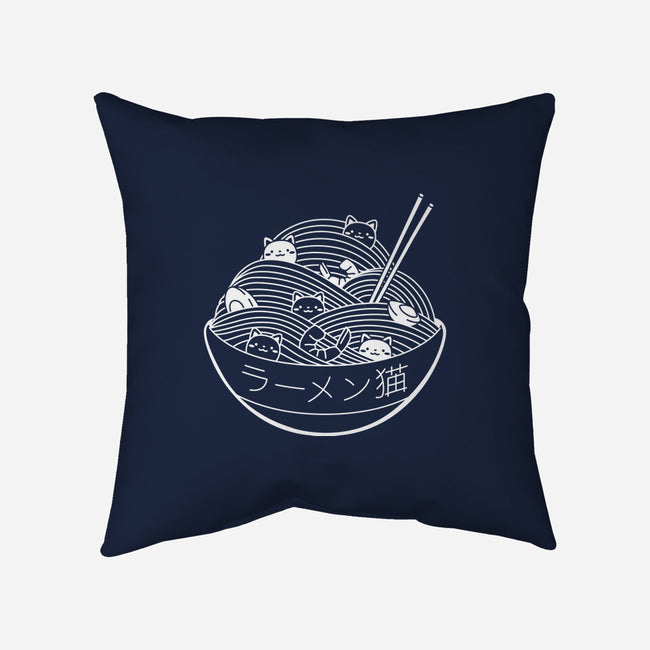 Ramen Lines-none removable cover w insert throw pillow-tobefonseca