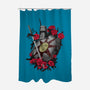 Goodbye Good Knight-none polyester shower curtain-manoystee