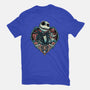 Legend Of The Skeleton King-womens fitted tee-momma_gorilla
