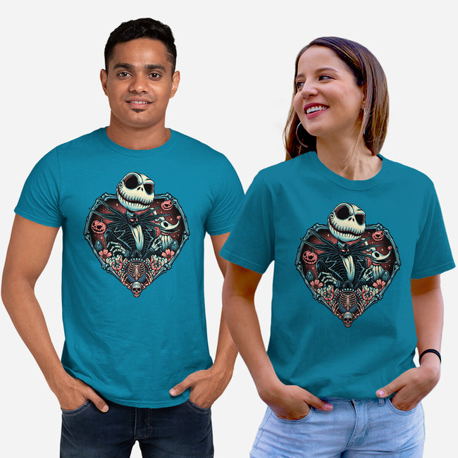 Legend Of The Skeleton King-unisex basic tee-momma_gorilla