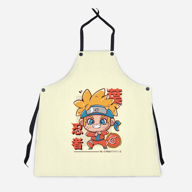 Cute Ninja-unisex kitchen apron-Ca Mask