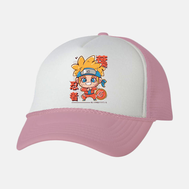 Cute Ninja-unisex trucker hat-Ca Mask