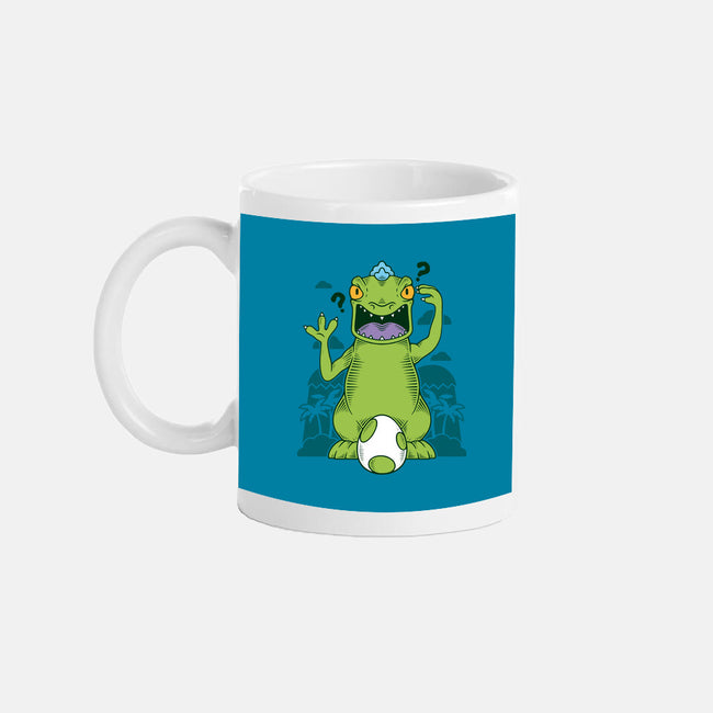 Dinosaur's Island-none mug drinkware-Alundrart