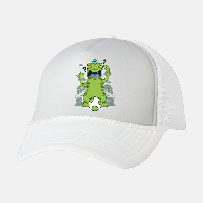 Dinosaur's Island-unisex trucker hat-Alundrart