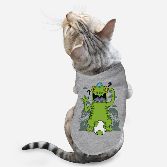 Dinosaur's Island-cat basic pet tank-Alundrart